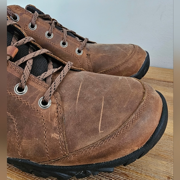 TIMBERLAND Men's Brown Earthkeepers Gorham Low Waterproof Oxford Shoes - Picture 3 of 11